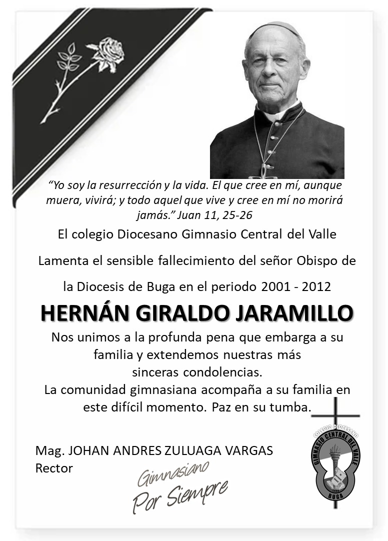 LUTO EN LA DIOCESIS DE BUGA